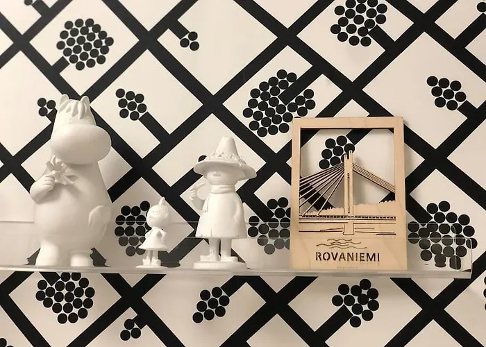 Snowcrystal With Free Jacuzzi And Sauna 로바니에미