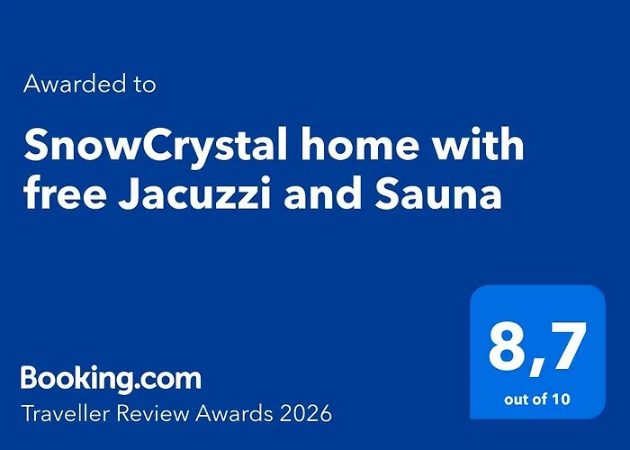 Snowcrystal With Free Jacuzzi And Sauna